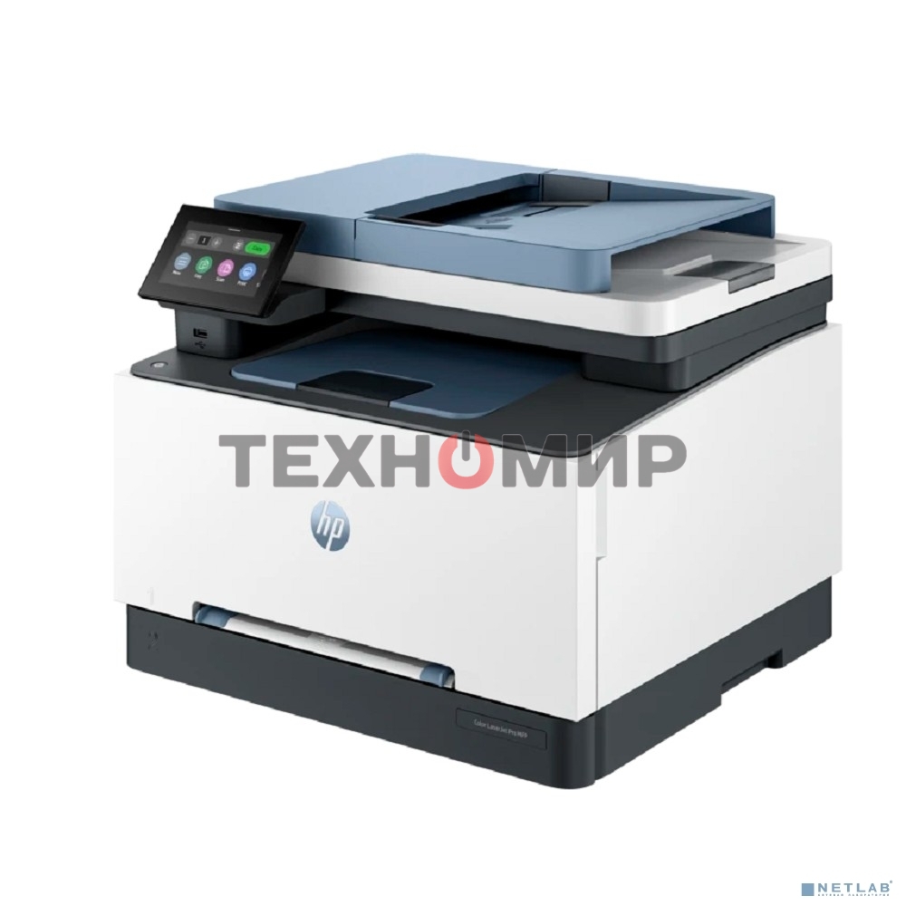 МФУ лазерное HP Color LaserJet Pro MFP 3303fdn, A4, цветной, печ. до 25 стр/мин., скан. до 19/8 стр/мин., 600х600 dpi (печ.), 1200x1200 dpi (скан.), USB, Ethernet (RJ-45)