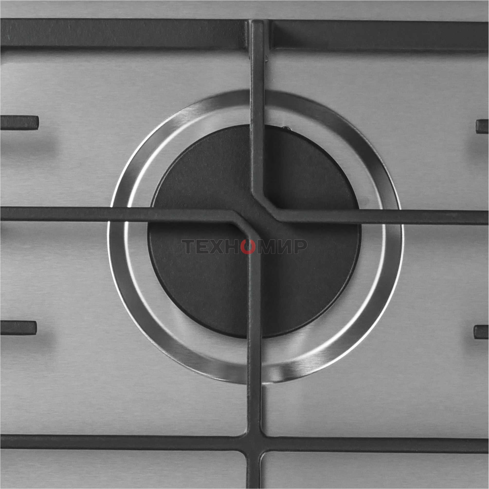 Газовая варочная панель LEX GVS 321 Inox 4000Вт 2 комфорки нерж.сталь