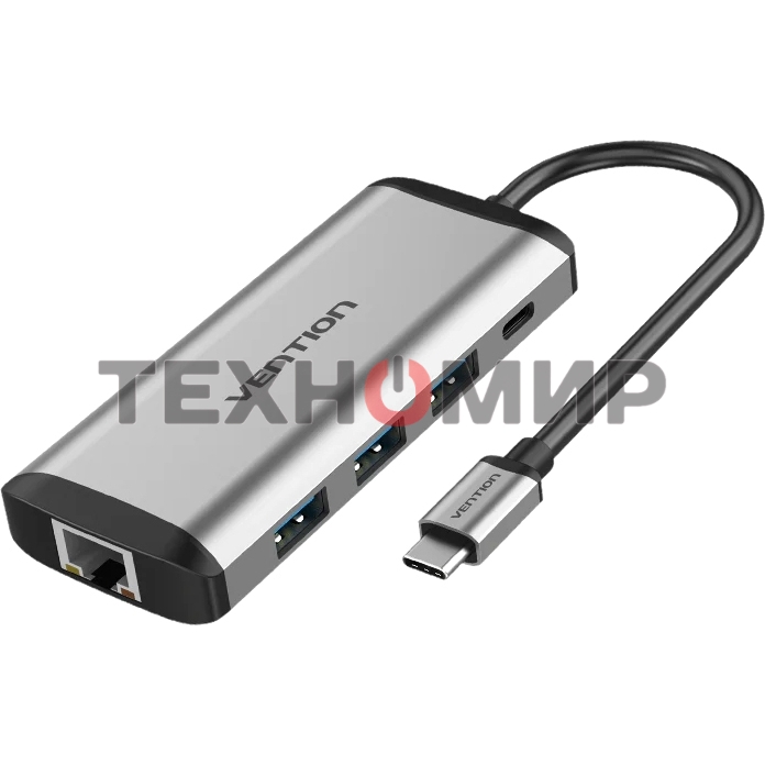 Мультифункциональный хаб Vention USB Type C 9 в 1