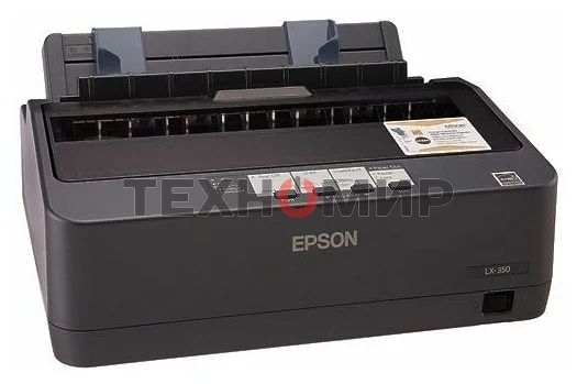 Принтер матричный Epson LX-350 (C11CC24031/C11CC24032), (А4, 357 cps (12 cpi), USB, LPT, COM)