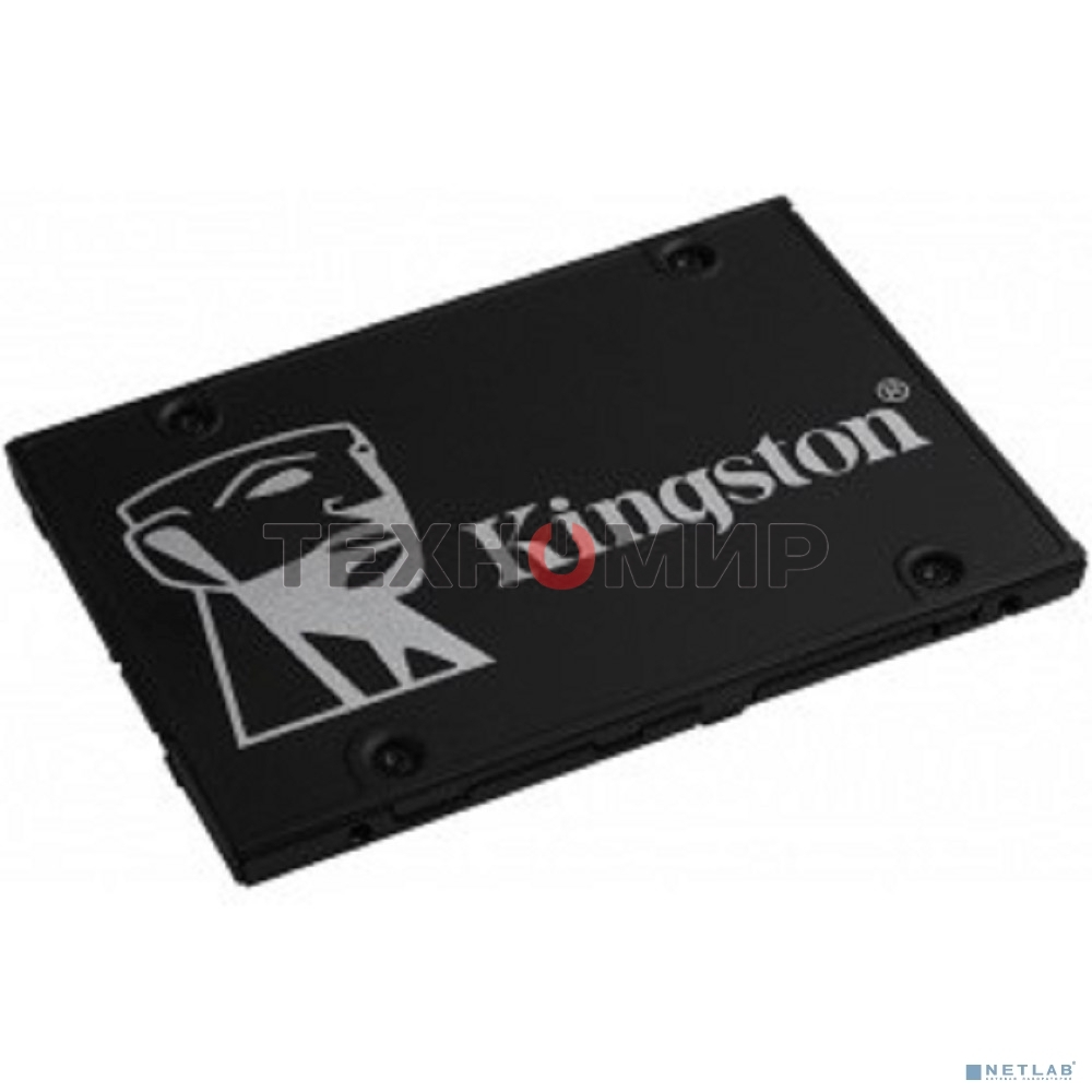 Накопитель SSD Kingston KC600, 1Tb, SATA III, 2.5