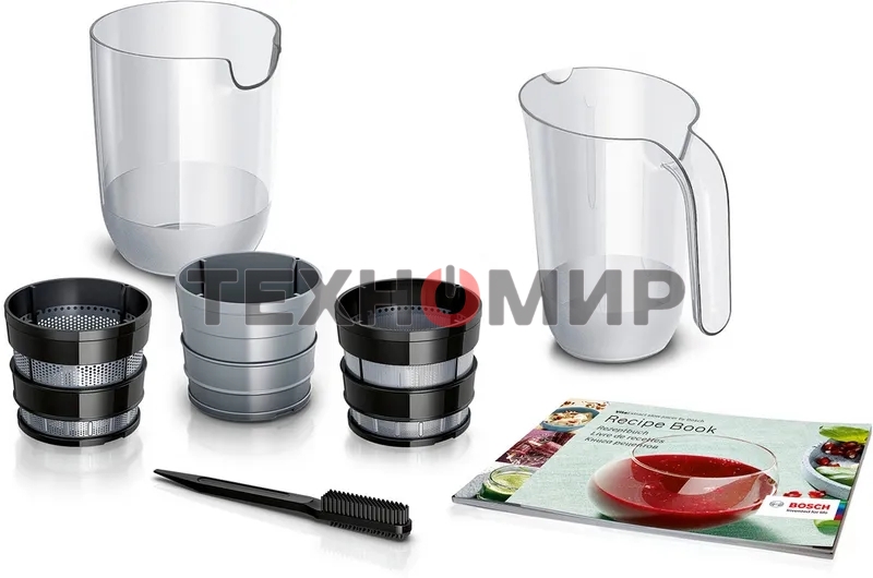 Соковыжималка шнековая Bosch MESM731M черный