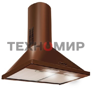 Вытяжка каминная Gefest ВО 1502 К17 коричневый, 50 см, 600 куб. м/ч, 81 дБ