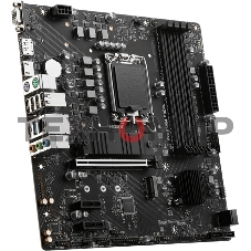 Материнская плата MSI PRO B760M-P DDR5, LGA 1700, Intel B760, 4xDDR5, 4xSATA, 2xM.2, 1xPCIe 4.0 x16, 2xPCIe 3.0 x1, 1xHDMI, 1xDP, 1xVGA, 1x1Gb LAN, 4xUSB-A 2.0, 1xUSB-A 3.2 Gen 1, 1xUSB-C 3.2 Gen 2, 3x3.5 мм, 7.1, mATX
