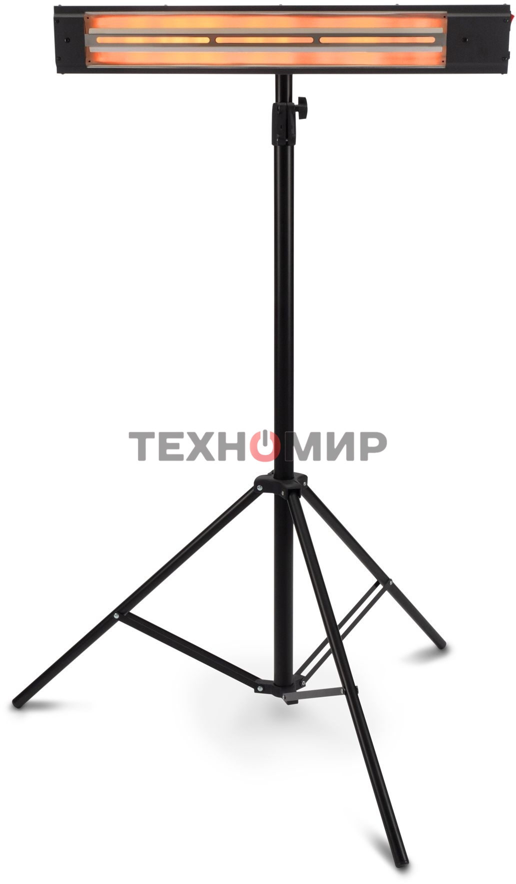 Обогреватель инфракрасный Starwind SHIRC-1020, черный, кварцевый, 2000 Вт, 25 м2