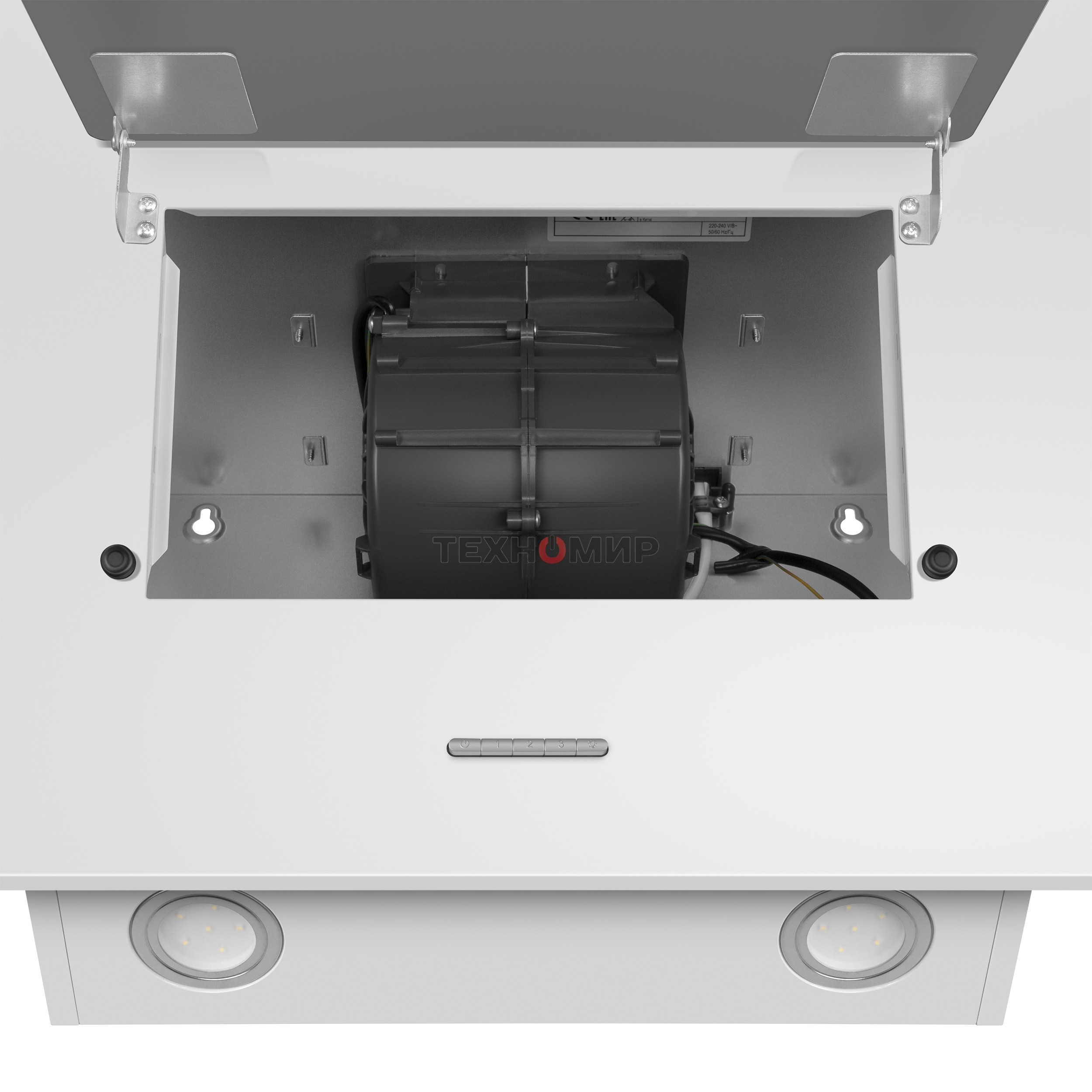 Вытяжка наклонная Maunfeld Tower A 60 белый, 60 см, 650 куб. м/ч, 66 дБ