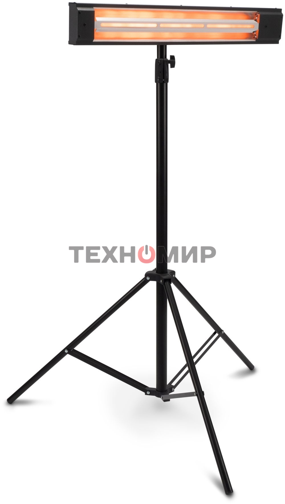 Обогреватель инфракрасный Starwind SHIRC-1020, черный, кварцевый, 2000 Вт, 25 м2