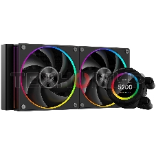 Система жидкостного охлаждения ID-Cooling SL240 черный 120мм алюминий+медь 2000rpm 30db 4-pin 300W