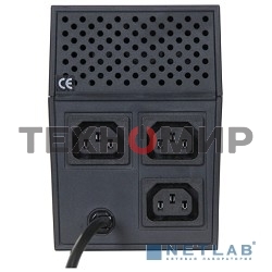 Источник бесперебойного питания Powercom Raptor RPT-1000A 600Вт 1000ВА черный