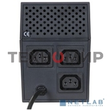 Источник бесперебойного питания Powercom Raptor RPT-1000A 600Вт 1000ВА черный