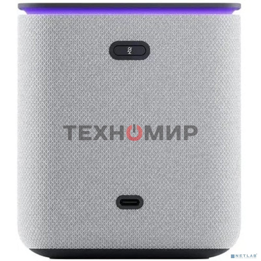 Умная колонка Яндекс Станция Миди, ZigBee, 24Вт, с голосовым ассистентом Алиса на YaGPT, серый