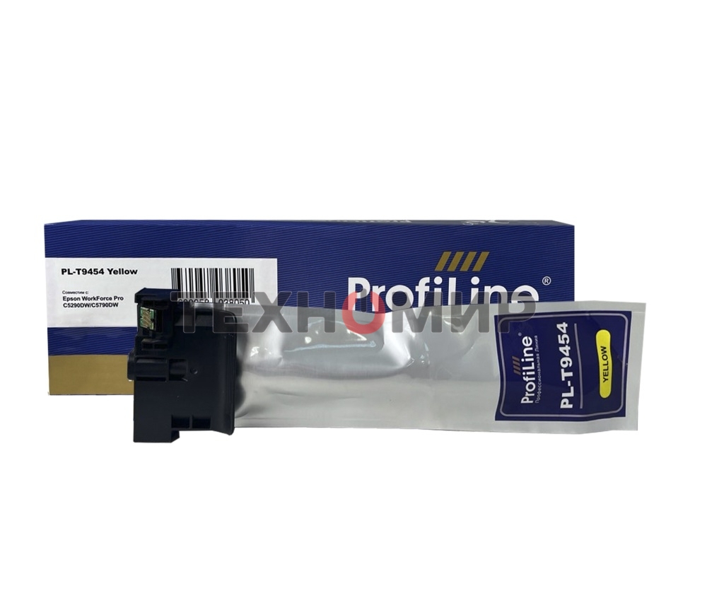 Картридж струйный ProfiLine PL-T9454 для принтеров Epson WorkForce Pro C5210/C5215/C5290/C5710/C5790 с чернилами Yellow