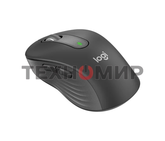 Мышь беспроводная Logitech Signature M650 графитовый, 4000 dpi, радиоканал, Bluetooth, USB, кнопки - 5