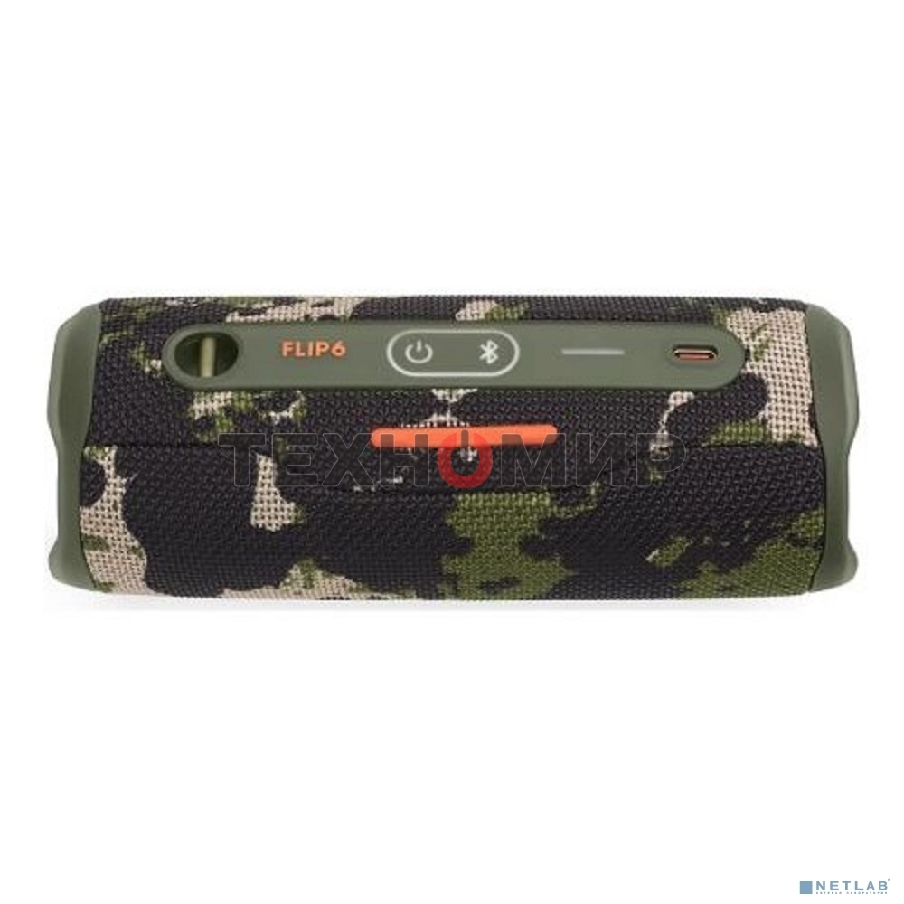 Портативная акустика JBL Flip 6, камуфляж