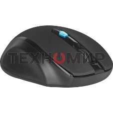 Мышь беспроводная Defender Ultra MM-315 черный, 1600 dpi, радиоканал, USB, кнопки - 6