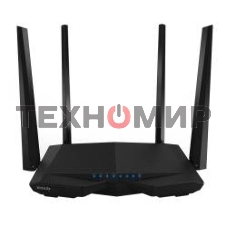 Маршрутизатор Tenda AC6 AC1200 Двухдиапазонный, Wi-Fi маршрутизатор, 4*5 дБи внешние антенны