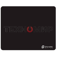 Коврик для мыши Oklick/Оклик OK-F0351 черный 350x280x3мм