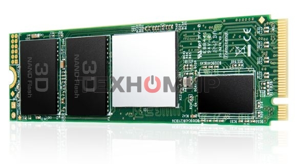 Накопитель SSD Transcend MTE220S SSD 256GB, 3D TLC, M.2 (2280), PCIe Gen 3.0 x4, NVMe, R3300/W1100, TBW 550