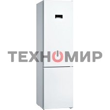 Холодильник Bosch KGN39XW30U белый двухкамерный 279/87л морозилка снизу, No Frost
