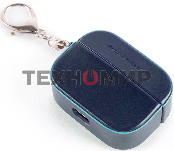 Чехол для наушников Piquadro Blue Square AC5308B2/BLU2 синий натур.кожа