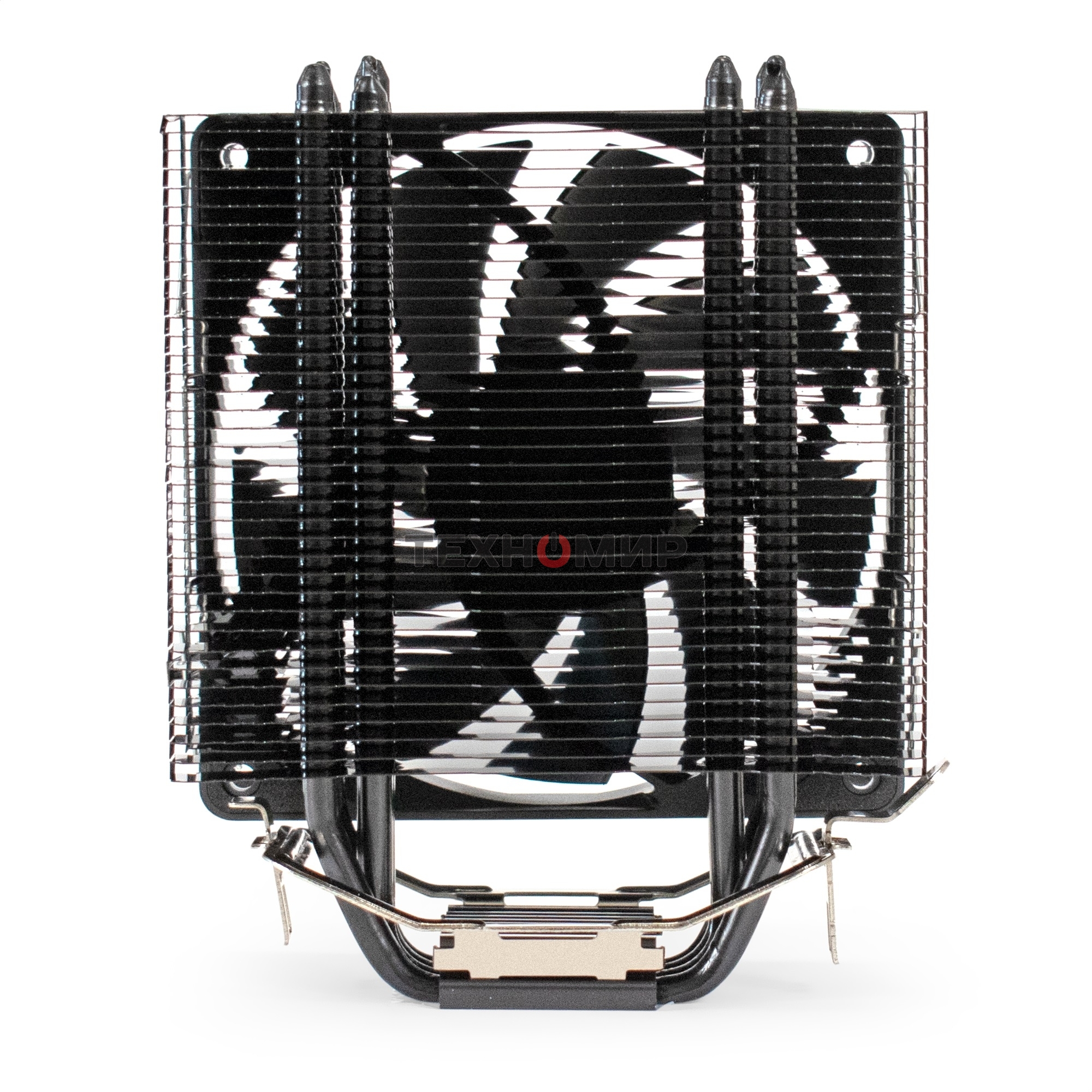 Кулер для процессора ExeGate Dark Magic EE400XL-PWM черный, 120 мм, алюминий/медь, 2400 об/мин, 37 дБ, 4 pin, 140 Вт, 155 мм