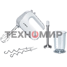 Миксер ручной Bosch MFQ4070 500Вт белый