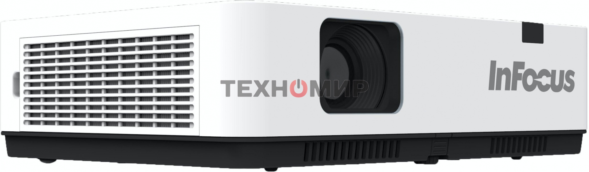 Проектор INFOCUS IN1049 3LCD, 5000 lm, WUXGA, 1.371.65:1, 50000:1, (Full 3D), 16W, 2хHDMI 1.4b, VGA in, CompositeIN, 3,5 мм audio IN, RCAx2 IN, USB-A, VGA out, 3,5 audio OUT, RS232, Mini USB B serv, RJ45, 3,3 кг