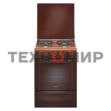 Плита электрическая Gefest 6140-03 0001 коричневый, конфорок 4 электрических, духовка 55 л, 60 см x 85 см x 60 см