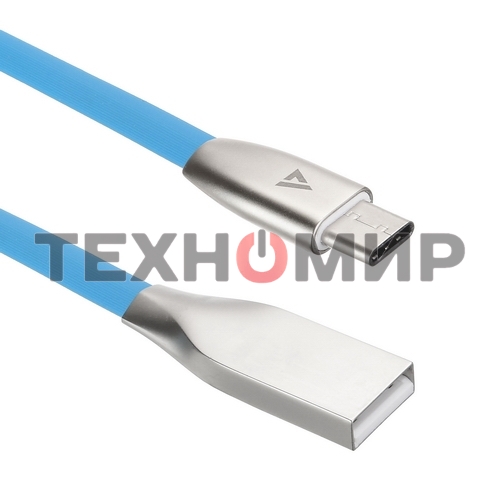 Кабель USB ACD-Infinity Type-C ~ USB-A TPE, 1.2м, синий