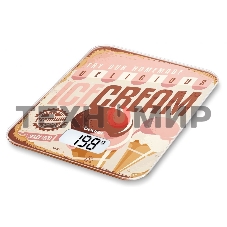 Весы кухонные Beurer KS19 Ice Cream макс. вес: 5 кг, рисунок