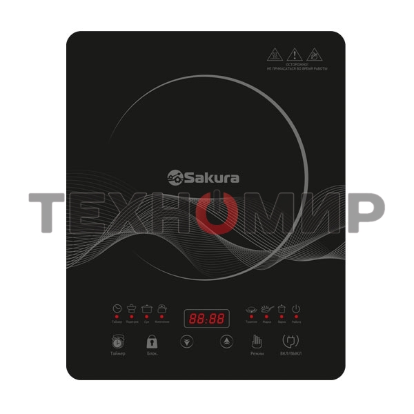 Плита настольная индукционная SA-7156 1 конф 6реж