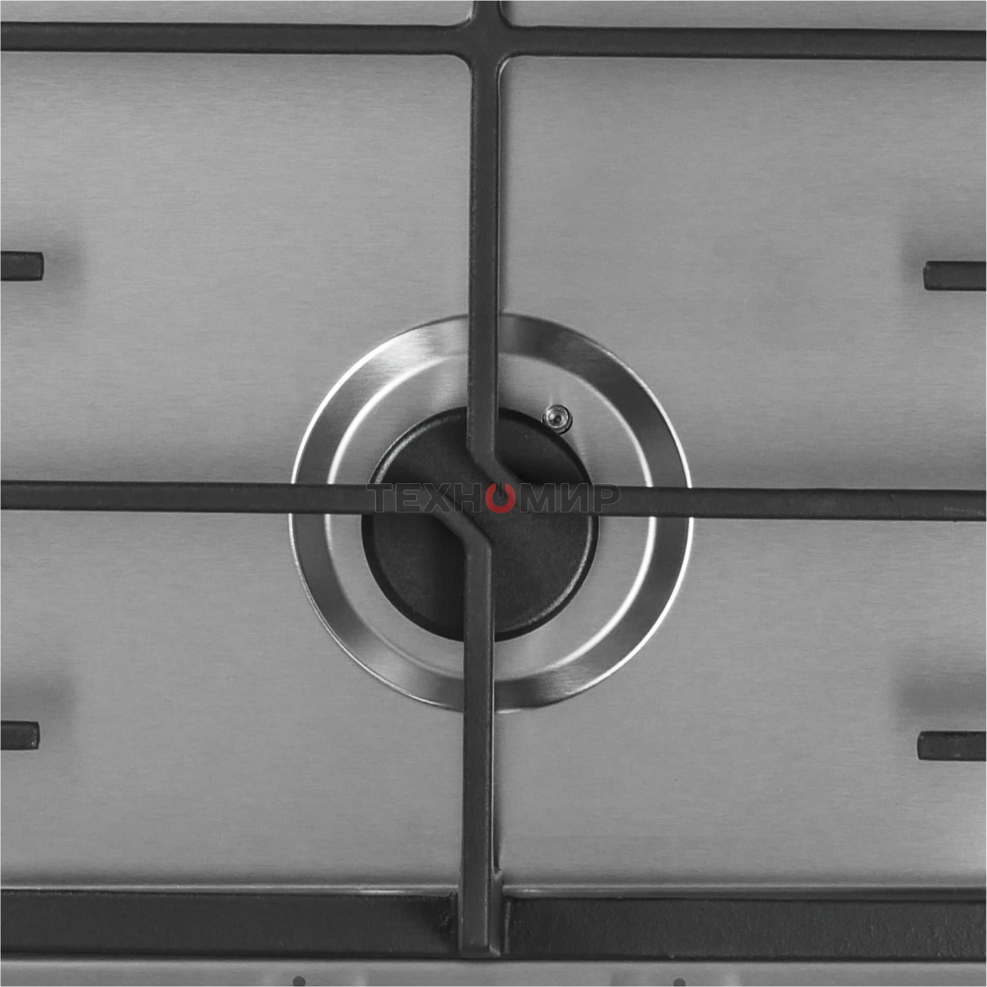 Газовая варочная панель LEX GVS 321 Inox 4000Вт 2 комфорки нерж.сталь