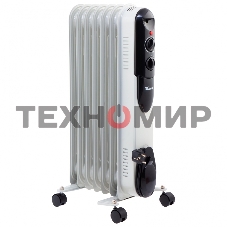 Обогреватель масляный MTX OCH-1500, белый, 1500 Вт, 15 м2, термостат