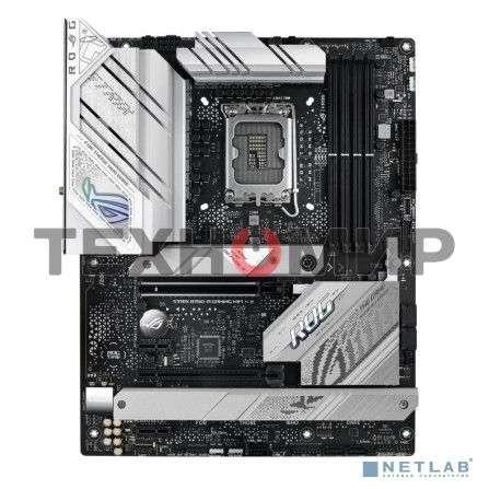 Материнская плата ASUS ROG STRIX B760-A GAMING WIFI, LGA 1700, Intel B760, 4xDDR5, 4xSATA, 3xM.2, 1xPCIe 5.0 x16, 1xPCIe 3.0 x4, 1xHDMI, 1xDP, 1x 2.5Gb LAN, 1xUSB-A 3.2 Gen 2, 2xUSB-A 3.2 Gen 1, 4xUSB 2.0, 5x3.5 мм, 7.1, Standard-ATX