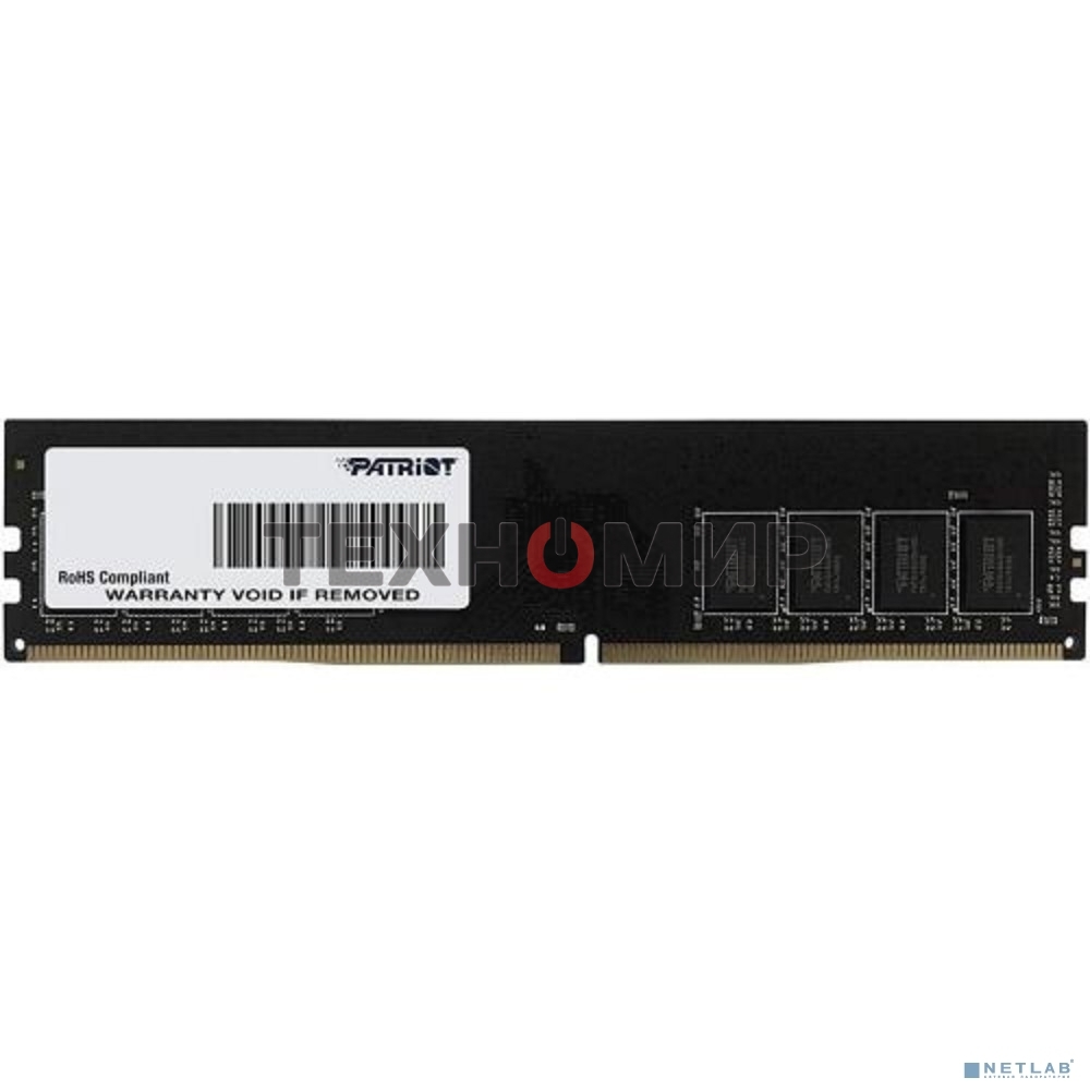 Оперативная память Patriot Signature, DDR4, 16GB (1x16 GB), 2666 MHz, CL19, DIMM