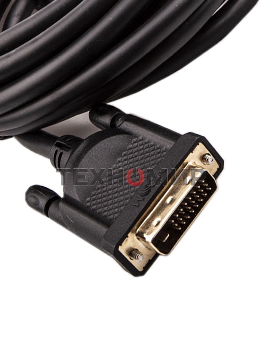 Кабель HDMI AM/DVI(24+1)M, 5м, CU, 1080P@60Hz, 2F, VCOM CG484GD-5M