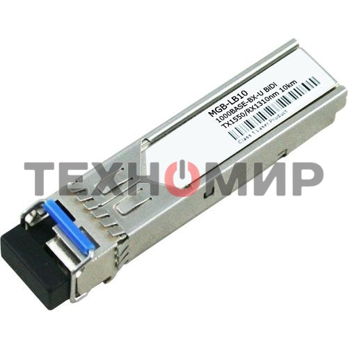 MGb-LB10 SFP трансивер Mini GbIC WDM TX1550 Module - 10KM