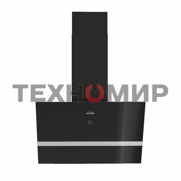 Вытяжка наклонная Elikor Rise BK 60 черный, 60 см, 750 куб. м/ч, 56 дБ