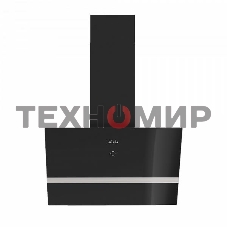 Вытяжка наклонная Elikor Rise BK 60 черный, 60 см, 750 куб. м/ч, 56 дБ