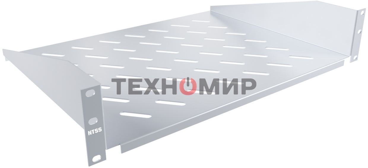 Полка стационарная NTSS NTSS-FF-350 1U нагр.:20кг. 19