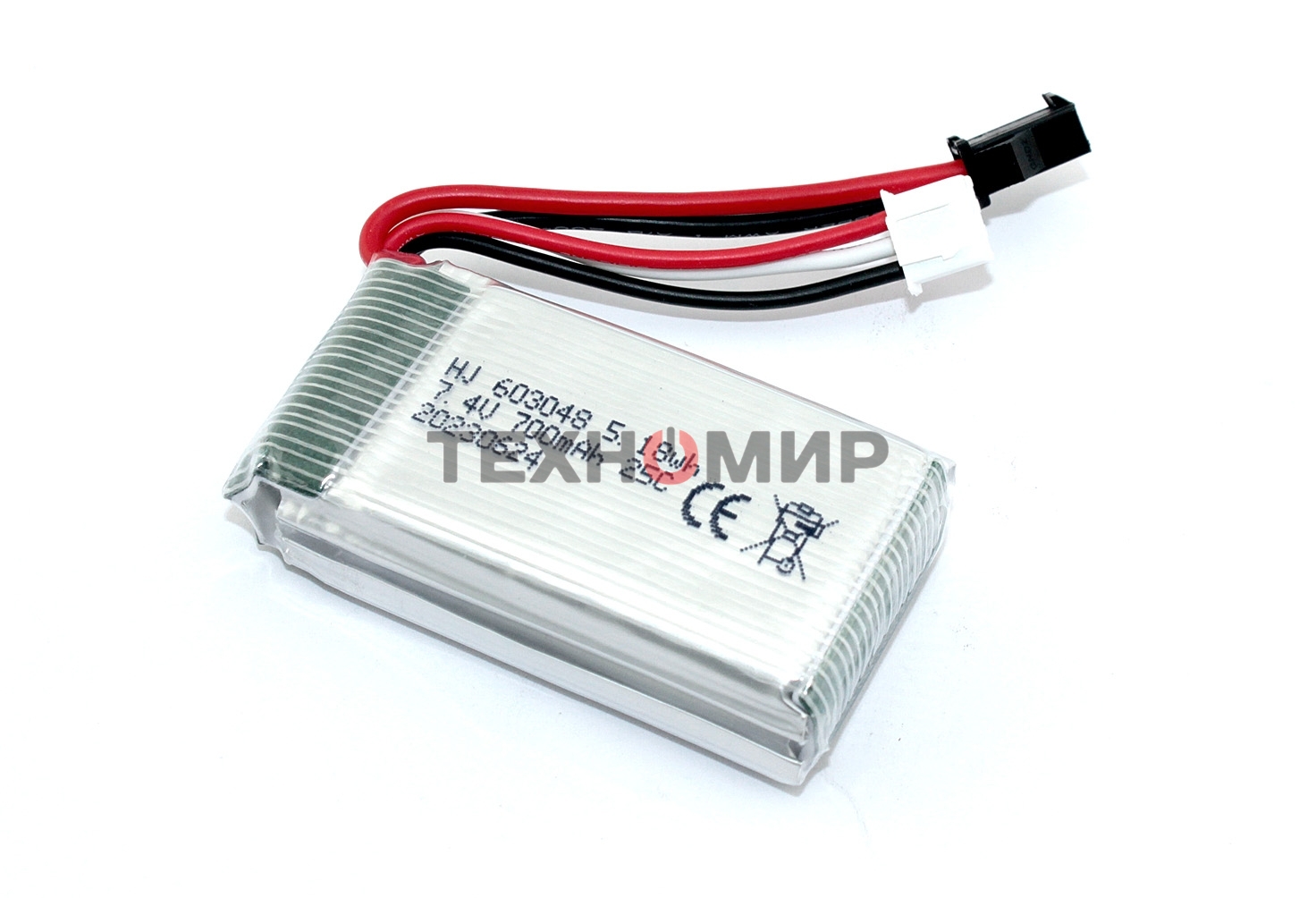Портативный аккумулятор Li-Pol 7.4V 603048 700mAh SM