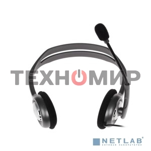 Гарнитура проводная Logitech Headset H111 Stereo grey (981-000594/981-000593/981-000588)