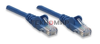 Патч-корд UTP cat.5e, 1.5м ExeGate EX241493RUS синий