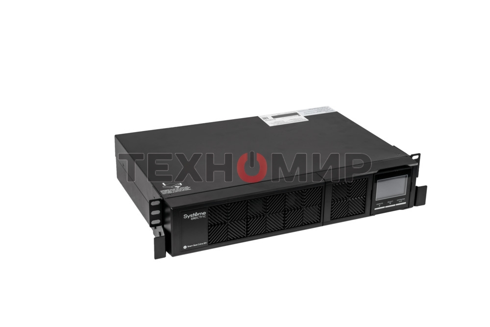 Источник бесперебойного питания Systeme Electriс Smart-Save Online SRV, 2000VA/1800W, On-Line, Extended-run, Rack 4U (Tower convertible), LCD, Out: 6xC13, SNMP Intelligent Slot, USB, RS-232