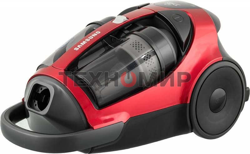 Пылесос Samsung VCC885HH3P красный, 430/2200 Вт, уборка сухая, пылесборник контейнер 2 л