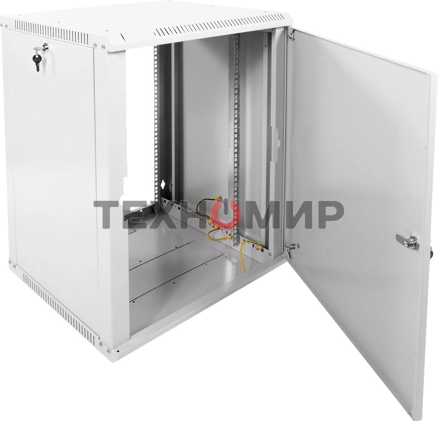 Шкаф ЦМО телекоммуникационный настенный сварной 12U (600 500) съемные стенки, дверь металл
