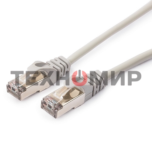 Патч-корд FTP Cablexpert cat.6, 20м, литой, многожильный, серый