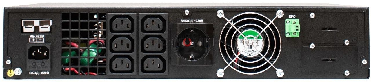 Источник бесперебойного питания ШТИЛЬ 1000 ВА; on-line; батарея: 36В, int, ext (no incl; 2U; rack/tower