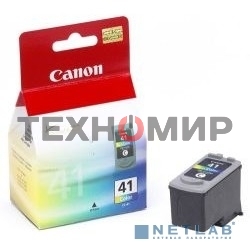 Картридж струйный CL-41 0617B025 (0617B025) для Canon Pixma MP150/170/450/iP1600/iP2200/iP6210/iP6220 IJ EMB Цветной, 315стр.