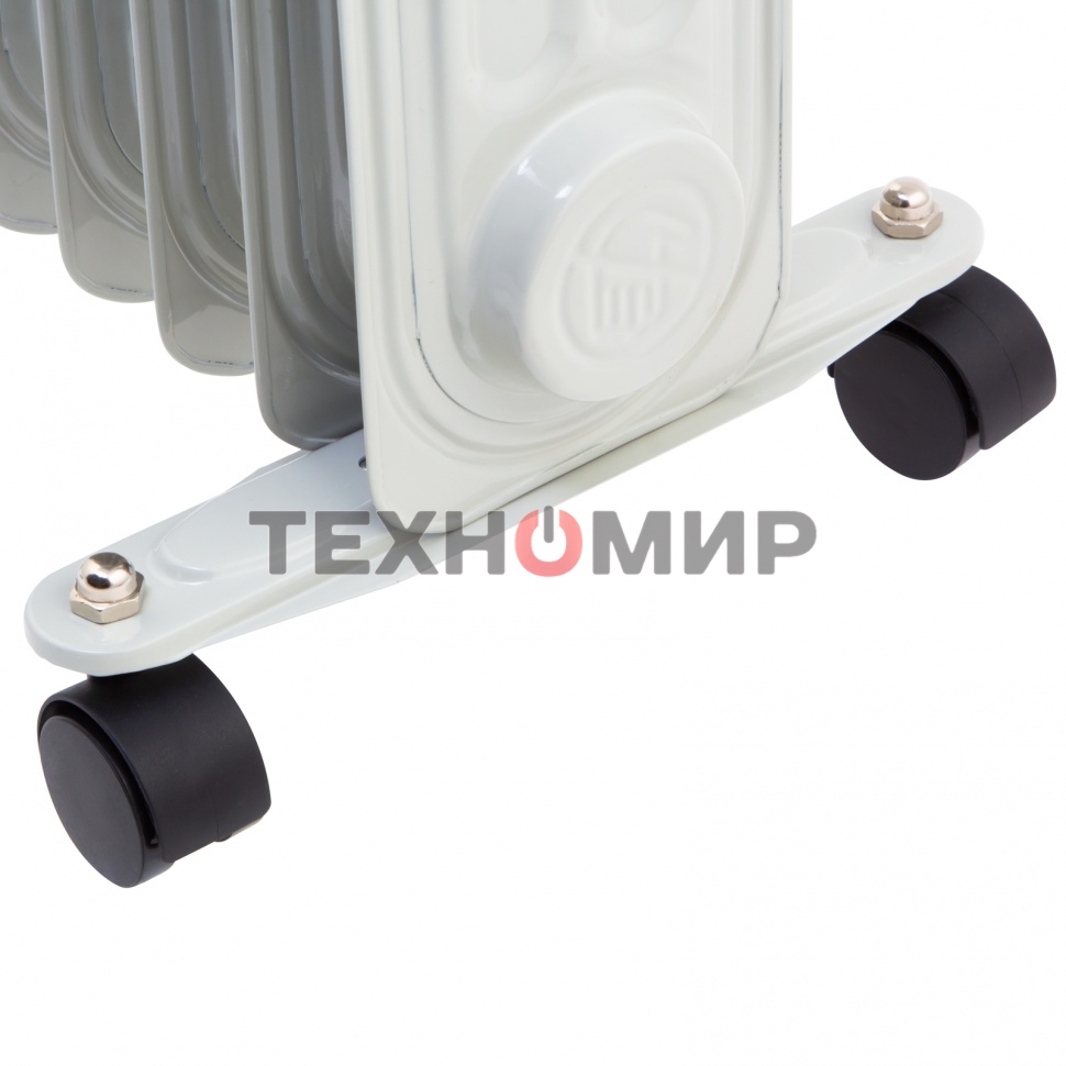 Обогреватель масляный MTX OCH-1500, белый, 1500 Вт, 15 м2, термостат